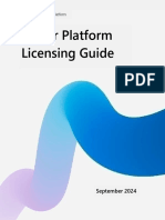 Power Platform Licensing Guide September 2024