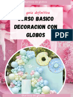 Globos Curso de Globos Tecnicas y Mas PDF