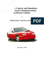 Modeling, Control, and Simulation of Regenerative Braking Systems in Electric Vehicles