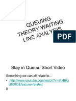 Waiting Line Theory