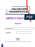 1° FICHA EVALUACION DIAGNOSTICA ARTE Y CULTURA - Docx 1 Secundaria Encinas