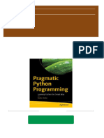 Instant Ebooks Textbook Pragmatic Python Programming: Learning Python The Smart Way 1st Edition Gabor Guta Download All Chapters