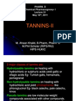 Lecture 31 - Hydrolysable Tannins (Compatibility Mode)