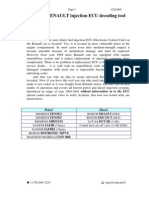 Universal RENAULT Injection ECU Decoding Tool: WWW - Codecard.lt 1/22/2005