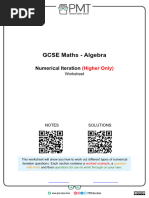 D. Numerical Iteration (H) Qs