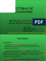 Sistema de Ecuaciones