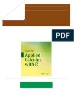 Instant Download Applied Calculus With R Thomas J Pfaff PDF All Chapter