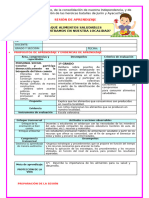 1º U2 S3 Sesion D1 PS Que Alimentos de La Localidad Maestras de Primaria Del Peru