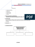 Módulos de Aprendizaje - Iv Ciclo (3°, 4°) - Setiembre