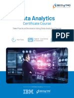 Data Analytics Certificate Course