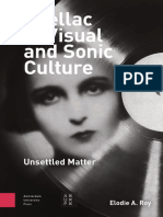 Shellac in Visual and Sonic Culture Unsettled Matter - Book