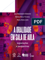 A Oralidade em Sala de Aula: Inquietações e Perspectivas