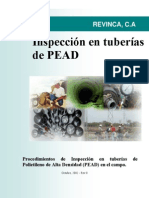 Inspeccion en Tuberias Pead