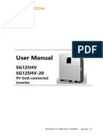 SG125HV - SG125HV-20 User Manual