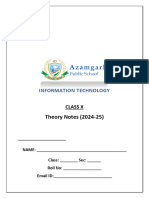 Class 10 IT 402 As Per Latest Syllabus 2024-25