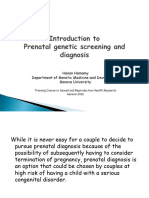 Prenatal Genetic Screening Diagnosis Hamamy 2016