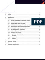 Aarna Cybernetics Information Security Development Policy v0.1