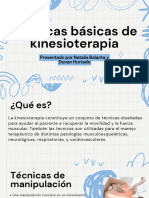 Tecnicas de Kinesioterapia