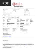 Electronic Ticket For 7mhy8v Departure Date 23-4-2024