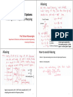 Lec 4 Aliasing and Warping