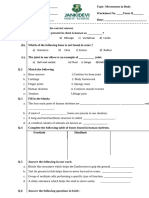 L-9 Movements in The Body