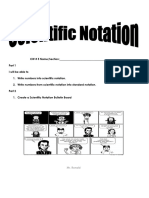 1.5 Scientific Notation Student-Flip-Chart-Notes