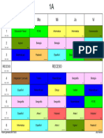 Horario 1A