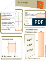 Aire Du Rectangle Definition Calcul