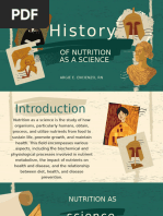 HISTORY of NUTRITION 1