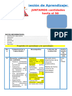 2° Sesión Día 2 Mat Juntamos Cantidades Hasta El 50