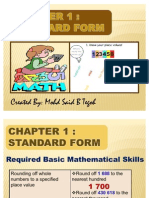 Chapter 1 Standard Form