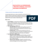 2DO SEMESTRE 1ER TEMA-Farmacología de Las Enfermedades Infecciosas