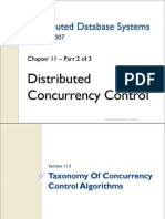 Distributed Con Currency Control - 2 of 3