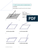 Lines & Planes in 3D