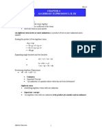 Chapter 4.1 Algebraic Expression ENRICH