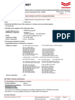 SDS Yanmar Genuine Transmission Fluid TF500A ENG