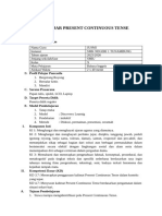 Modul Ajar Present Continuous Tense