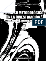 BAVARESCO de PRIETO, A. M. - Proceso Metodológico en La Investigación (OCR) (Por Ganz1912)