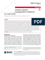 Species Determination Using AI Machine-Learning Algorithms: Hebeloma As A Case Study