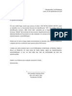 Carta de Residencia