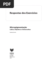 Respostas Dos Exercícios - Micropigmentação