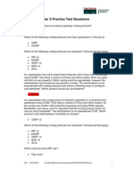 CCNA 2 Examen de Practica Del Final