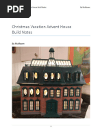 Christmas Vacation Advent House Build Notes