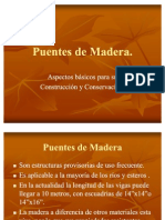 Puentes de Madera