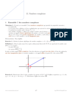 TSI Cours Nombres Complexes