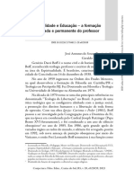 Espiritualidade e Educação - A Formação Continuada e Permanente Do Professor