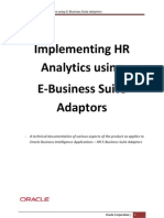 Implementing HR Analytics - Oracle EBS Adaptors