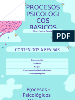 Procesos Psicológicos Básicos Clase 1