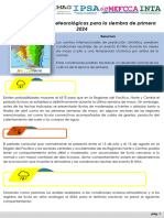 Perspectivas Agrometeorologica Siembra de Primera 2024