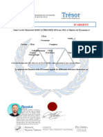 ATTESTATION DE NON BLANCHIMENT D'ARGENT (Mme HALLEY) - 1